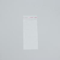 Пакет БОПП для шоколада с клеевым клапаном, прозрачный 10*18/4 см, 25 мкм, шт, 6912462 100 шт