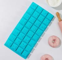 Форма для выпечки Доляна "Алфавит", 35*18 см, 32 яч, шт, арт.123155