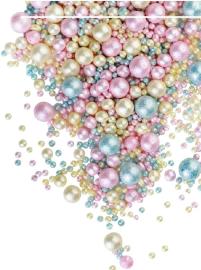 Драже зерновое в глазури БЛЕСК НЕЖНЫЙ (Лазур,роз,ванил) 3х разм #815 (1,5кг*6шт)