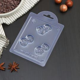 Форма для шоколада "Восьмерки мини", арт.9518080