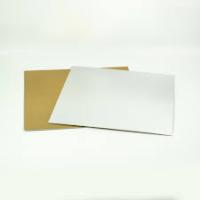 Подложка 27*38 см, h 3,2 мм, лам. зол/серый, шт(уп/20 шт)