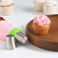 Насадка кондитерская «Роза 10 лепестков пышная»,d=3,7 см, выход 2 см, нержавеющая сталь, арт.2643123