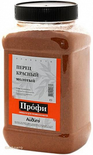 Перец красный молотый 1сорт, 700 гр, банка (Айдиго)