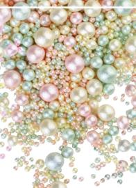 Драже зерновое в глазури БЛЕСК НЕЖНЫЙ Ванил,пудр,мятн (3х разм), #813, 50 гр (фасовка ИМ)