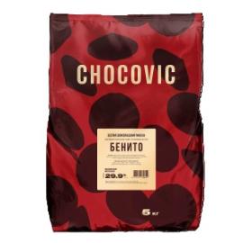 Шоколадная масса белая Chocovic БЕНИТО (29,9%), код CHW-U25CHVC-25B, 5 кг*