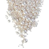 Драже зерновое в глазури БЛЕСК белый микс три размера "ФБ" #736, 100 гр (фасовка ИМ)