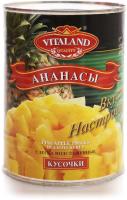 Ананасы "VITALAND" кусочки ж/б 3100мл