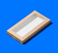 Упаковка для шоколада крафт 160*80*15 мм