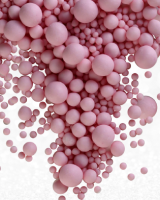 Драже зерновое в глазури ЖЕМЧУГ (розовый) матовый #280м, 50 гр (фасовка ИМ)
