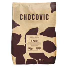 Глазурь молочная для покрытия Chocovic ЛУСИЯ, твердая лауриновая, код ISF-T607CHVC-25, 5кг
