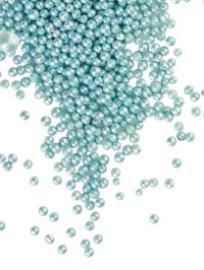 Драже зерновое в глазури БЛЕСК НЕЖНЫЙ Лазурный (2-5мм), #803/2 50 гр (фасовка ИМ)