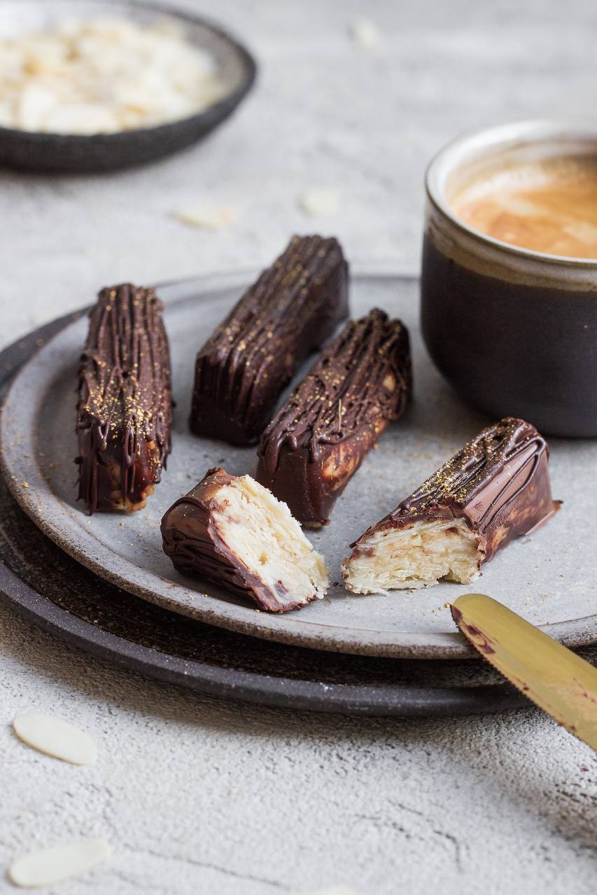 Флорентинки в шоколаде Флорентинки в шоколаде