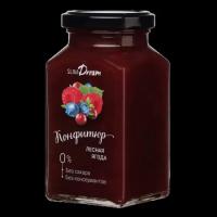 Конфитюр ТМ "Slim Dream" без сахара из лесных ягод, 0,3 кг