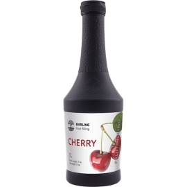 Наполнитель ягодный (пюре) "Вишня", Barline, пл.бут.1л (1,2кг)