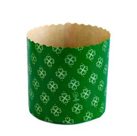 Форма для куличей 90*90, арт.PA9090RG/3_R "КЛЕВЕР" зеленая (2040/170)