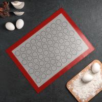 Коврик армированный для макаронс, 40×30 см 2854777