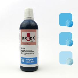 Краситель S-gel 32 гелевый в/р «Голубой», 80 мл (уп/6шт.)