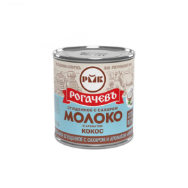 Молоко сгущенное с сахаром с ароматом "Кокос" 8,5%, в ж/б 380 г