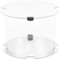 Коробка для торта белая тубус d 240 * h 240 мм, арт. 022520