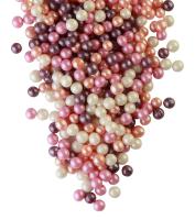 Драже зерновое в глазури ЖЕМЧУГ МИКС (персик, розов, серебро, сирен) "ФБ" #124 50 гр