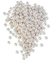 Драже зерновое в глазури БЛЕСК белый (6-8 мм) "ФБ" #738 (1,5кг*6шт)