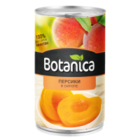 Персики половинки в сиропе "Botanica" 3100 мл