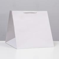 Пакет под торт, белый, 40*40*40см, арт.7915977