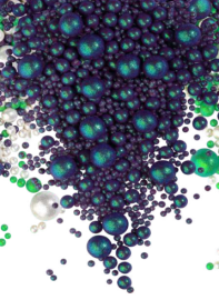 Драже зерновое в глазури БЛЕСК Аметистовый (3х разм) "ФБ" #834 (1,5кг*6шт)