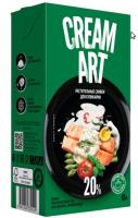 Сливки Крем на растительных маслах без сахара "CreamArt" 20% кулинарный, 1л