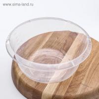 Миска с мерным делением, 2 л, прозрачная, 4879249
