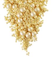 Драже зерновое в глазури ЖЕМЧУГ желтый (микс) "ФБ" #200 (1,5кг)