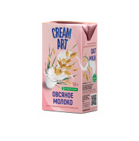 Напиток ультрапастеризованный "CreamArt" овсяный "Овсяное молоко", 1л