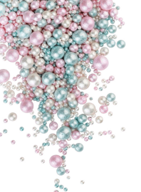 Драже зерновое в глазури БЛЕСК НЕЖНЫЙ (Лазур,роз,белоснежный) 3х разм #814 1,5кг