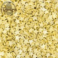 Посыпка "Звезды желтые перламутровые" арт. tp20271, 50 гр (фасовка ИМ)