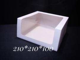 Упаковка "Стандарт" 21*21*10 см, белый