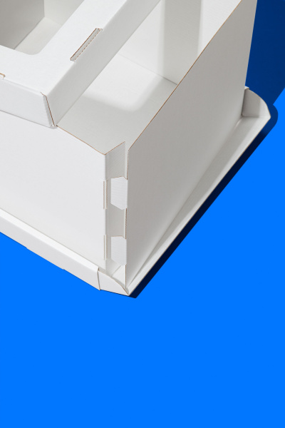 Короб для тортов с окном Strong Window White 260*260*300 мм