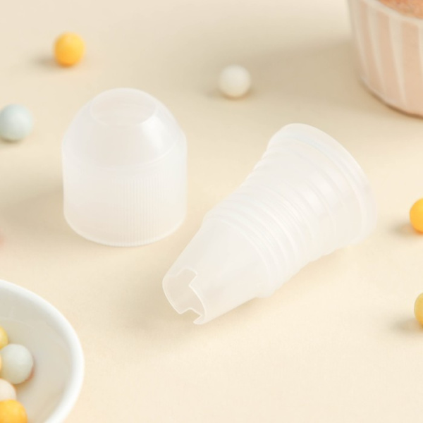 Адаптер для кондитерского мешка, 3,6×3,6×5,4 см, внутренний d=3,2 см, арт. 3800861