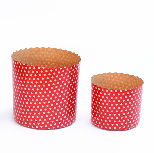 Форма для куличей 70*60, арт.PA7060POR "ГОРОХ" (100 шт/уп)