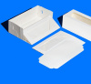 Упаковка для рулета с ложем. ForGenika CAKE ROLL I White 300*120*100 мм