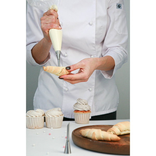 Насадка конд. для начинки KONFINETTA «Эклер», d=1,7 см, выход d=0,7 см, нерж.сталь, арт.3831054