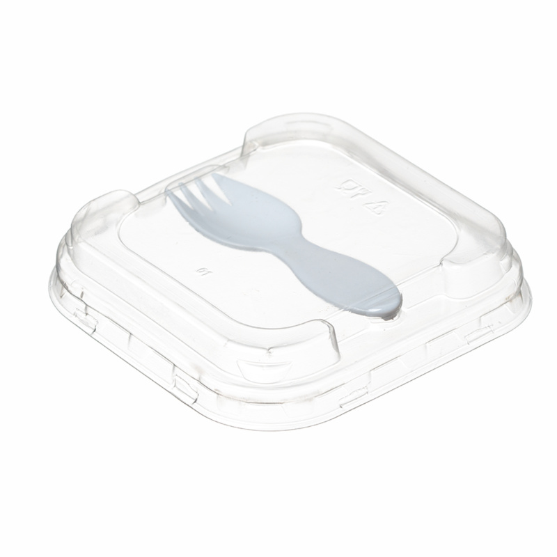 Вилка ложка ПС одноразовая 80 мм белая Х (500 шт/уп)