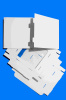 Короб для тортов с окном Strong Window White 300*300*300 мм