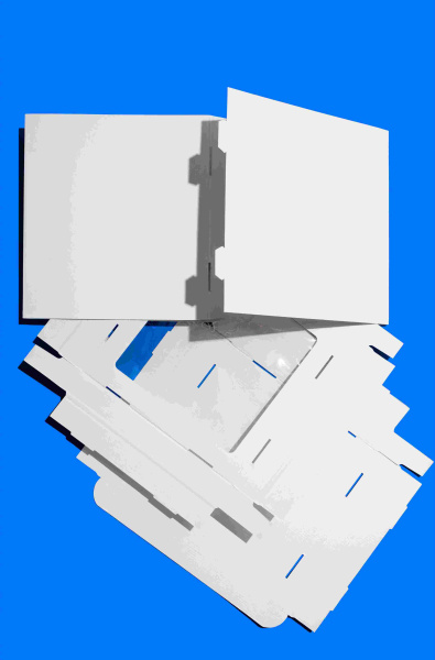 Короб для тортов с окном Strong Window White 300*300*300 мм