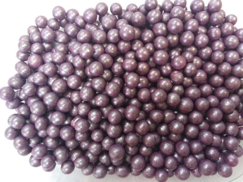 Драже зерновое "ЖЕМЧУГ" 6-8мм сиреневый,1,5кг