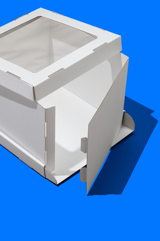 Короб для тортов с окном Strong Window White 300*300*300 мм